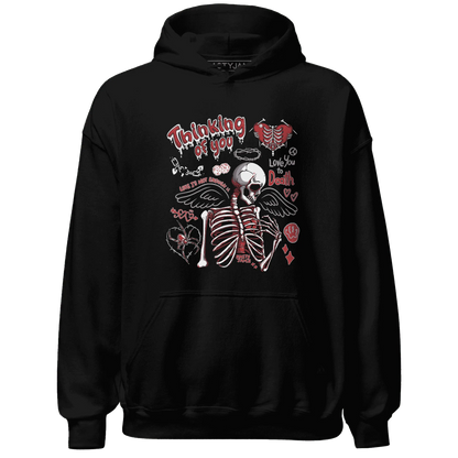Black-Toe-Reimagined-Red-White-1s-Hoodie-Match-Thinking-Of-You