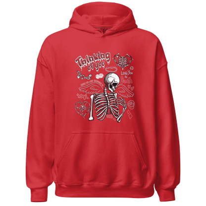 Black-Toe-Reimagined-Red-White-1s-Hoodie-Match-Thinking-Of-You
