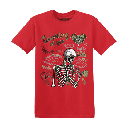 AM-90-Dark-Sage-Solar-Red-NastyJamz-T-Shirt-Match-Thinking-Of-You
