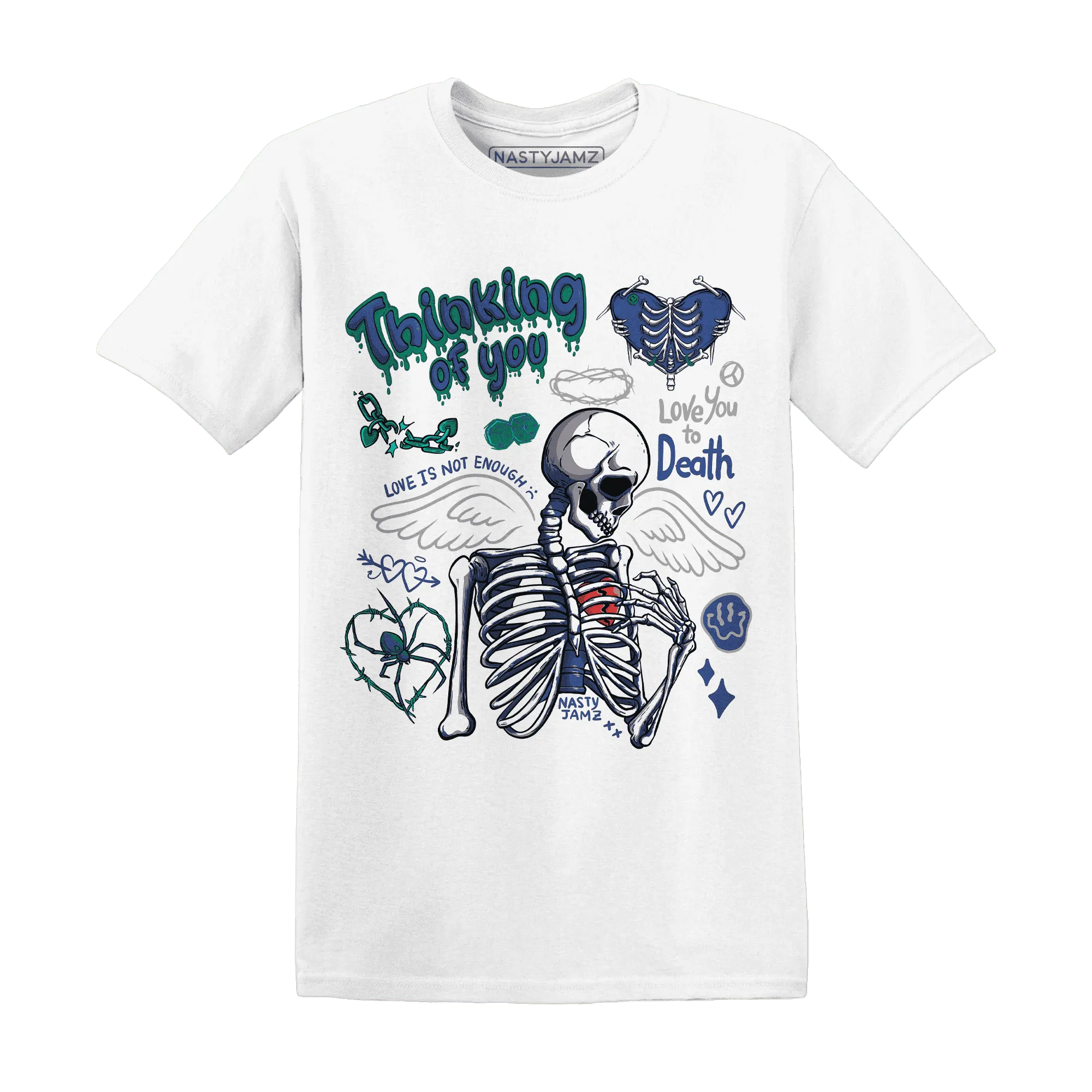 Dunk-Hyper-Royal-Malachite-NastyJamz-T-Shirt-Match-Thinking-Of-You