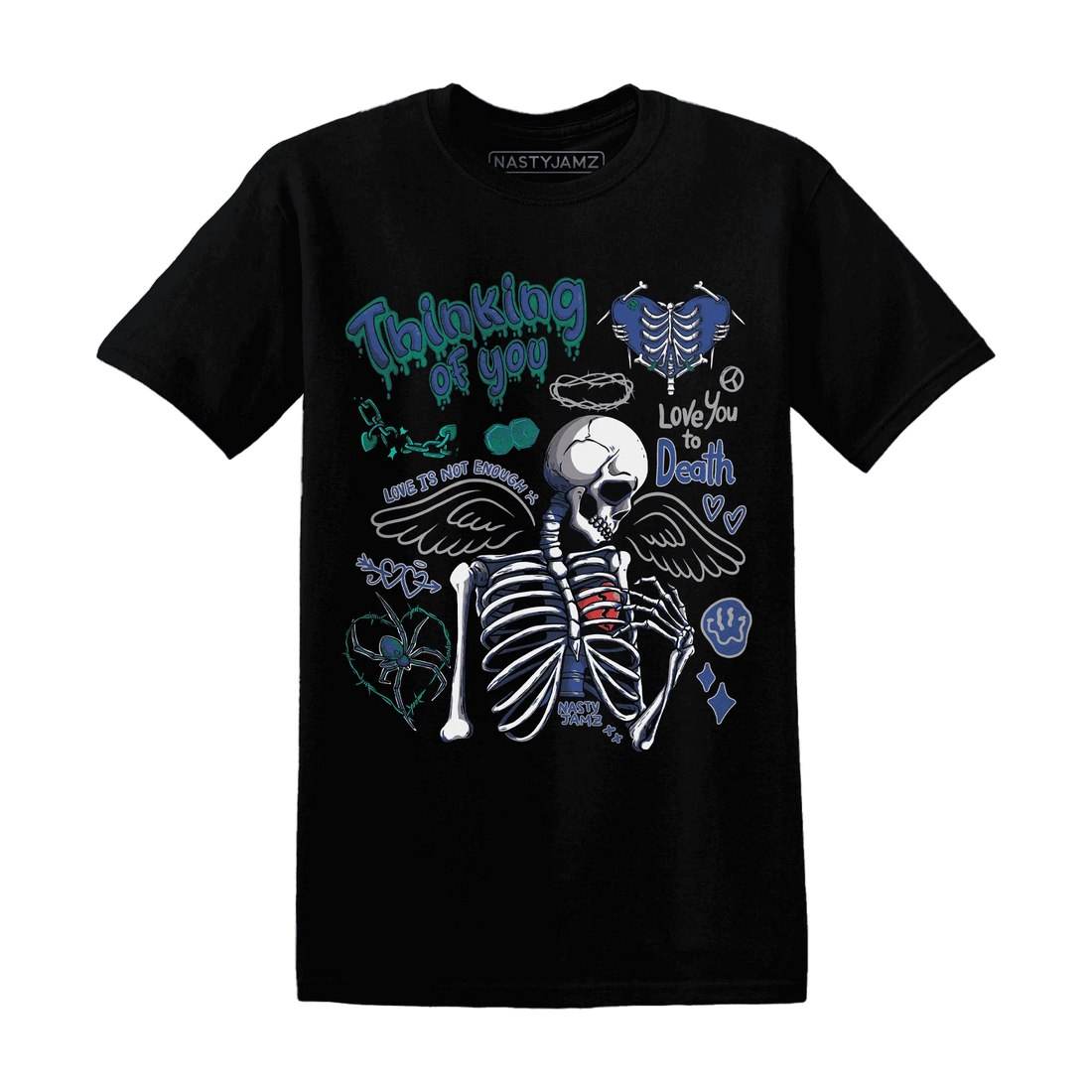 Dunk-Hyper-Royal-Malachite-NastyJamz-T-Shirt-Match-Thinking-Of-You