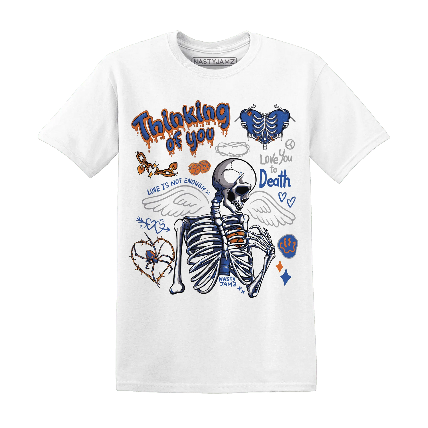 Dunk-Low-Knicks-NastyJamz-T-Shirt-Match-Thinking-Of-You