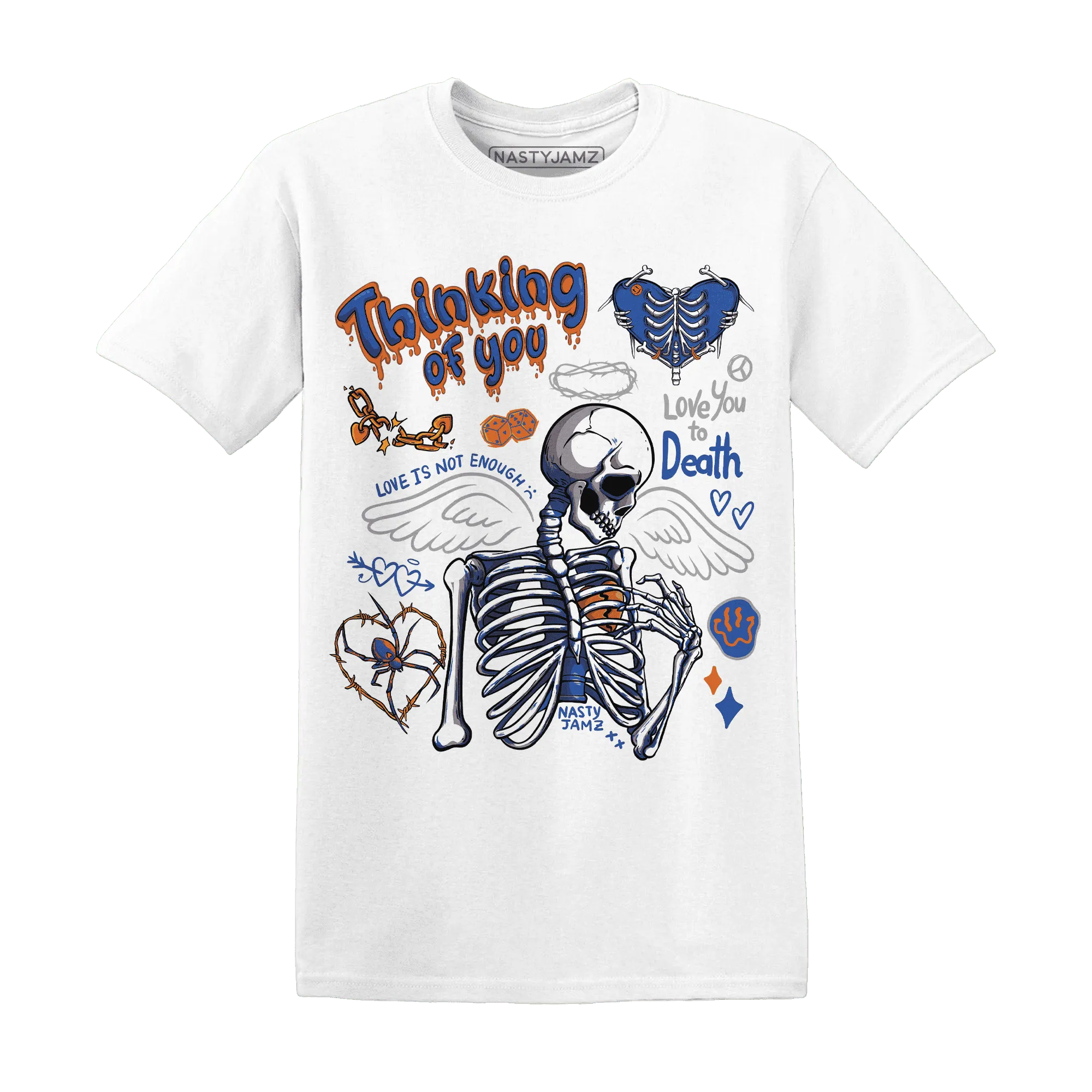 Dunk-Low-Knicks-NastyJamz-T-Shirt-Match-Thinking-Of-You