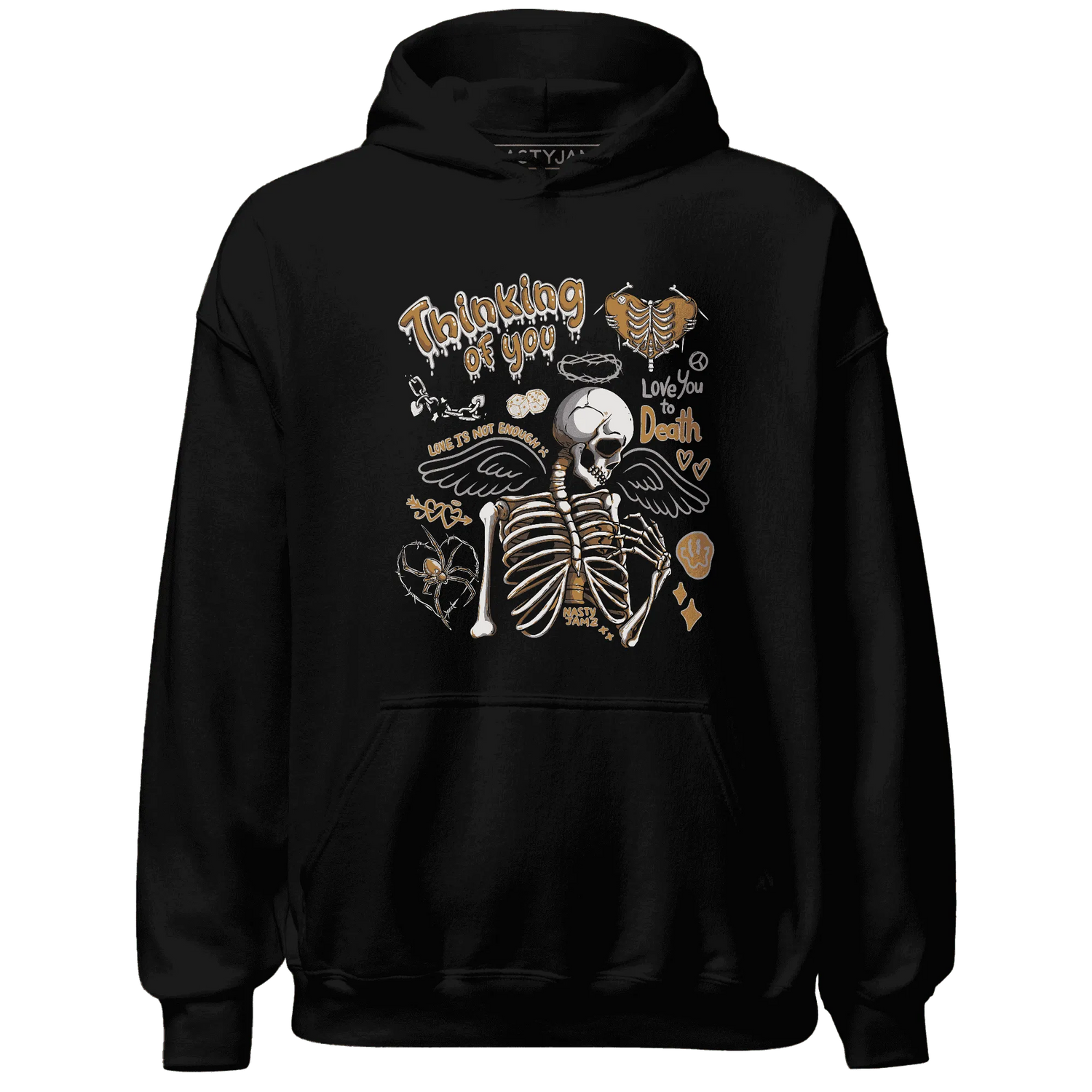 Dunk-Low-Retro-Wheat-Orange-NastyJamz-Hoodie-Match-Thinking-Of-You