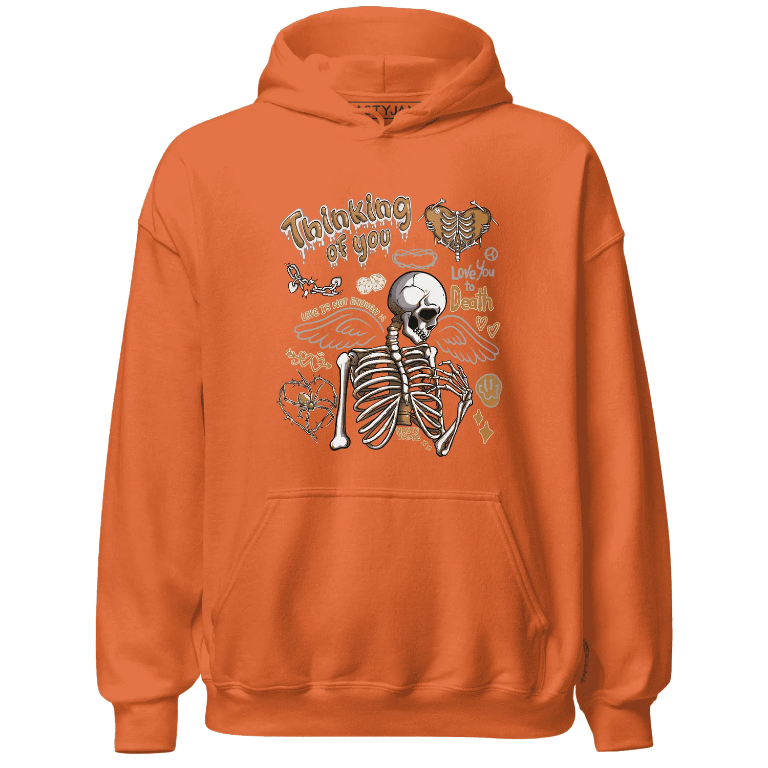 Dunk-Low-Retro-Wheat-Orange-NastyJamz-Hoodie-Match-Thinking-Of-You