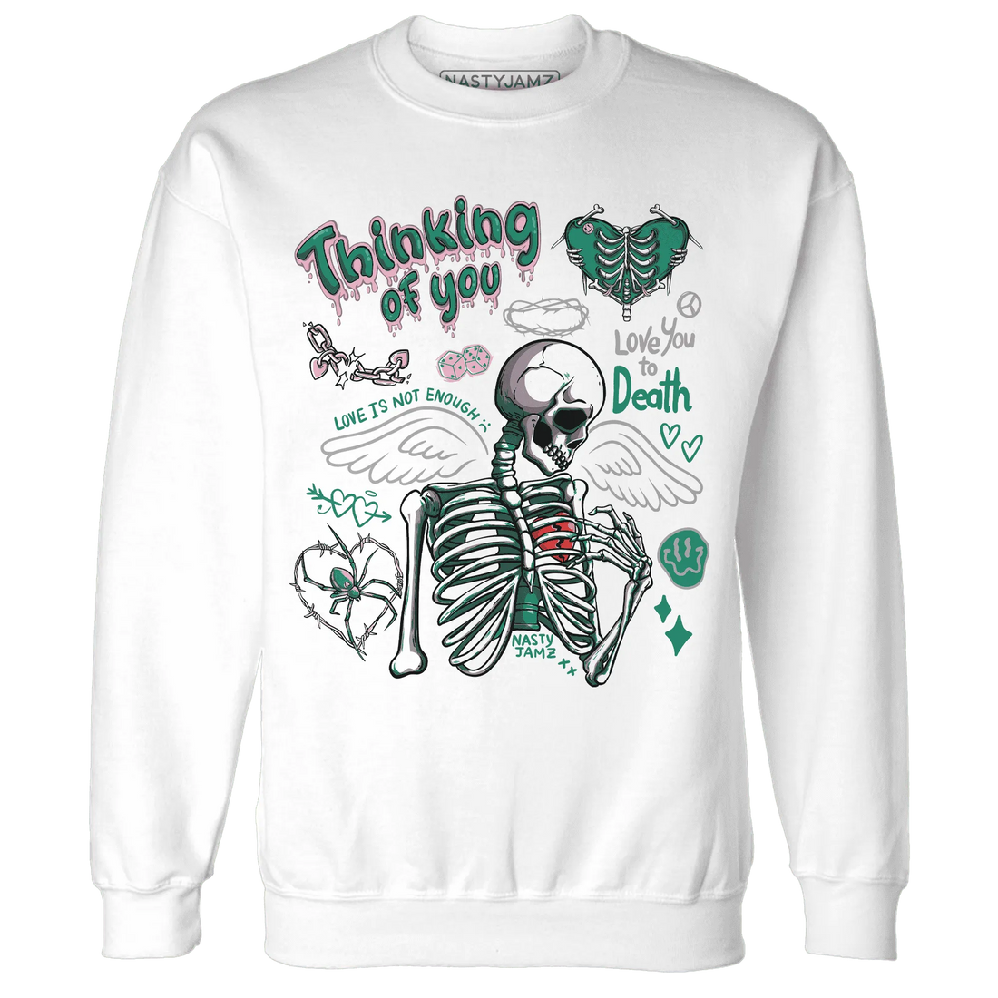 Dunk-Pink-Malachite-Medium-Soft-Low-Sail-NastyJamz-Sweatshirt-Match-Thinking-Of-You