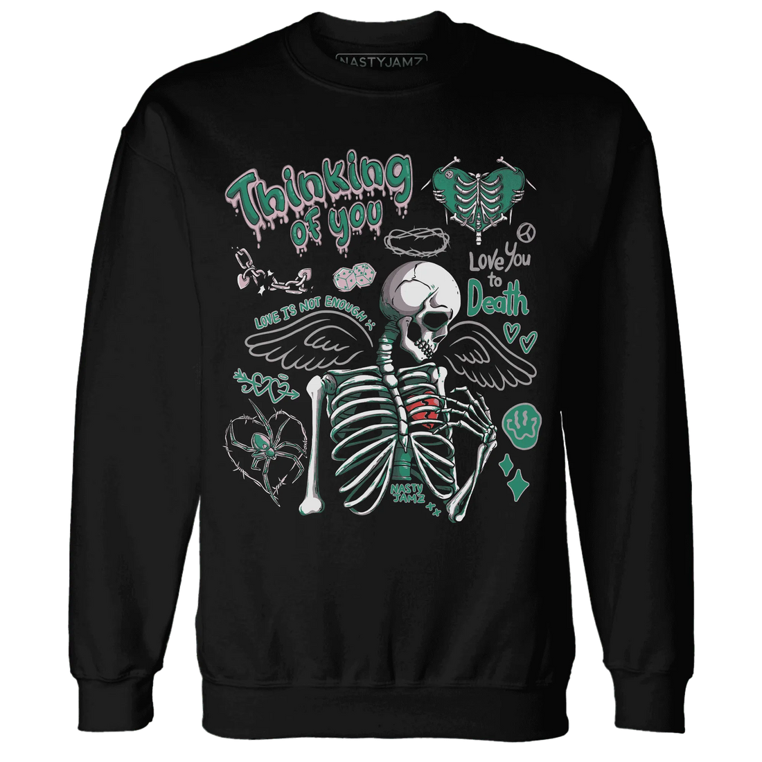 Dunk-Pink-Malachite-Medium-Soft-Low-Sail-NastyJamz-Sweatshirt-Match-Thinking-Of-You