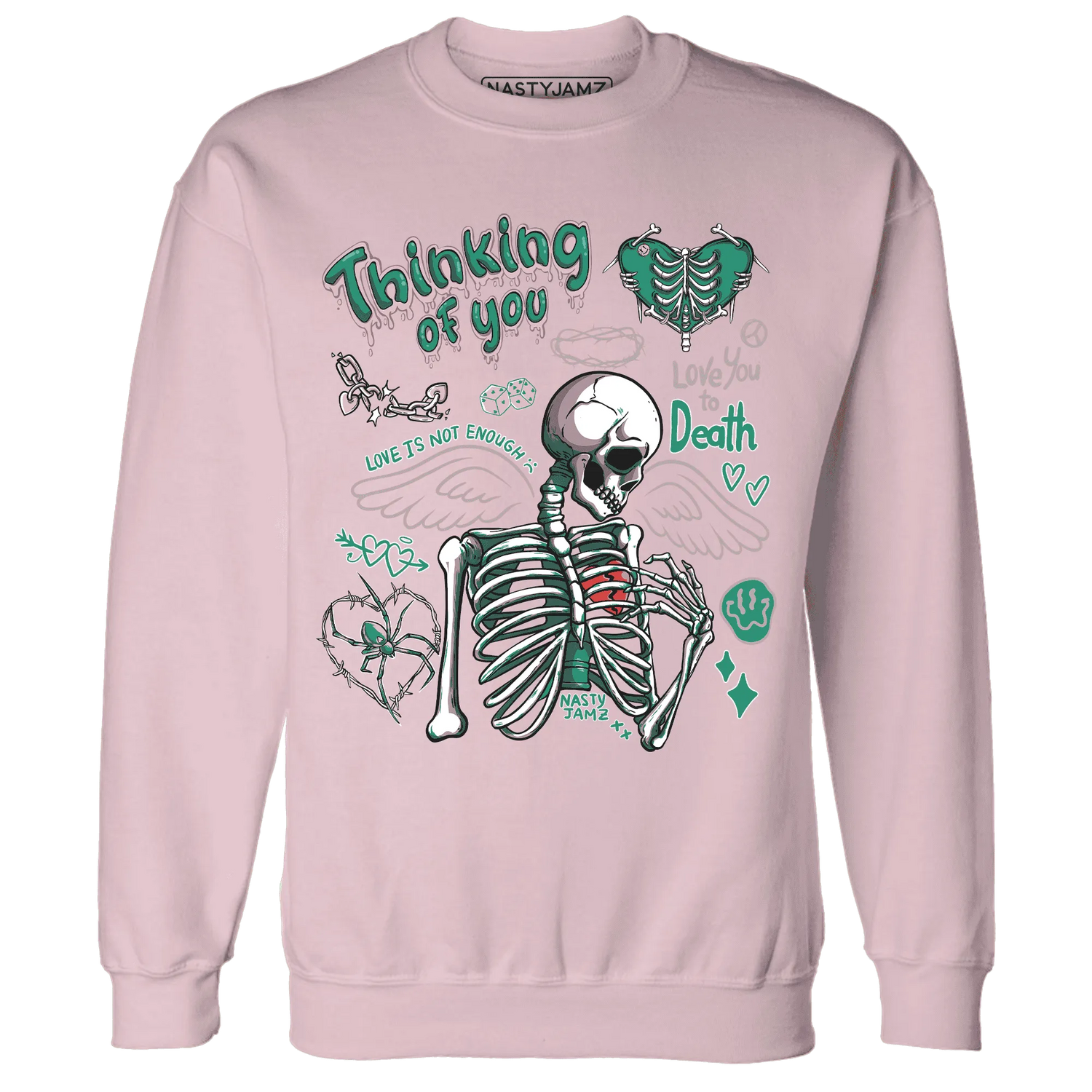 Dunk-Pink-Malachite-Medium-Soft-Low-Sail-NastyJamz-Sweatshirt-Match-Thinking-Of-You