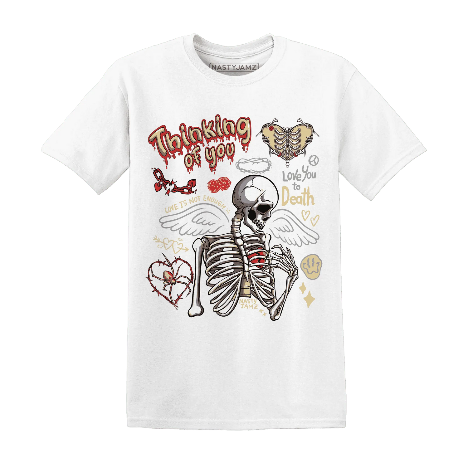 Dunk-Strawberry-Waffle-NastyJamz-T-Shirt-Match-Thinking-Of-You