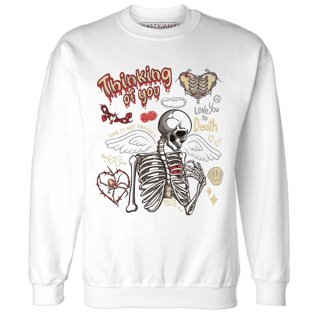 Dunk-Strawberry-Waffle-NastyJamz-Sweatshirt-Match-Thinking-Of-You