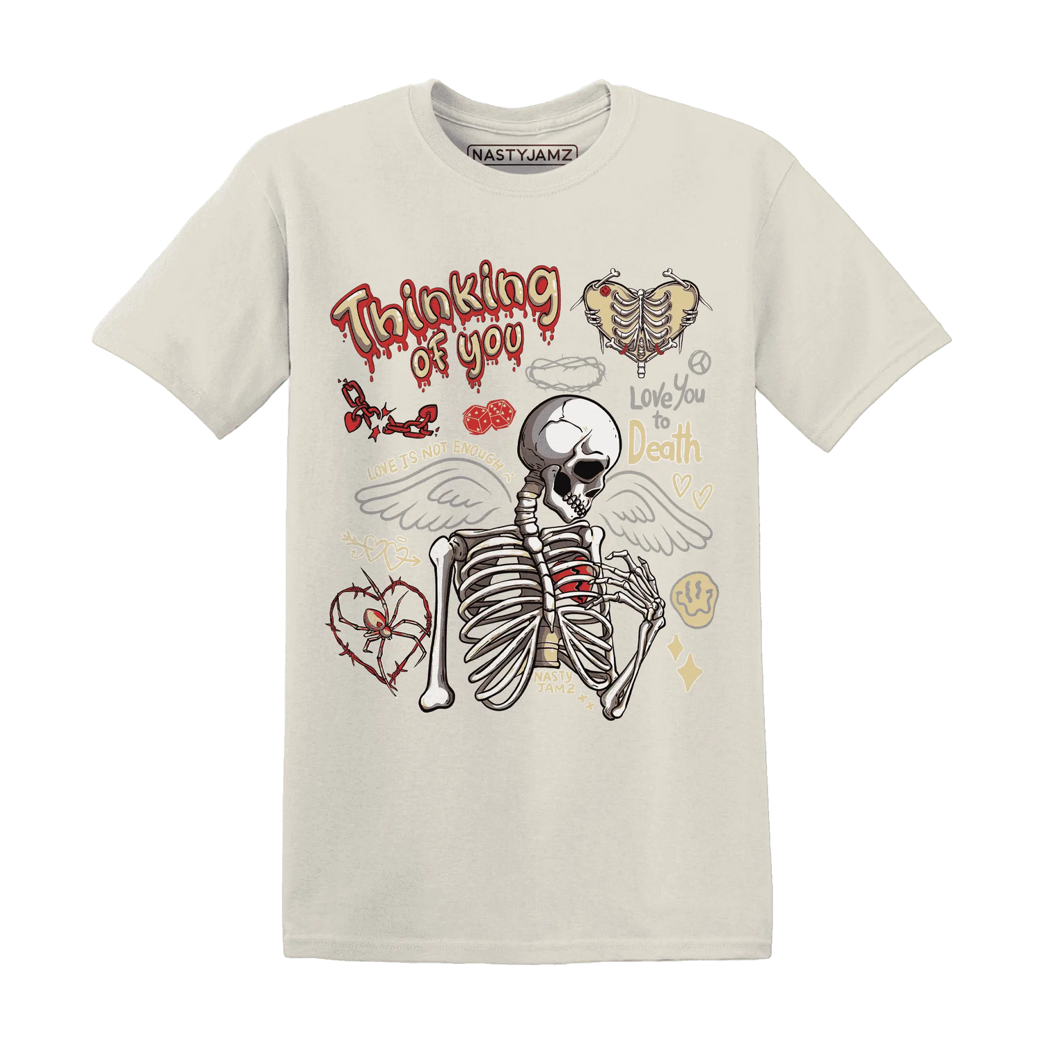 Dunk-Strawberry-Waffle-NastyJamz-T-Shirt-Match-Thinking-Of-You