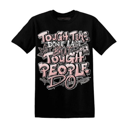 Low-Legend-Pink-11s-T-Shirt-Match-Tough-People-Never-Fall