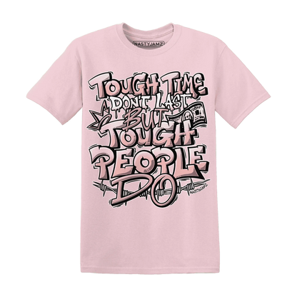 Low-Legend-Pink-11s-T-Shirt-Match-Tough-People-Never-Fall