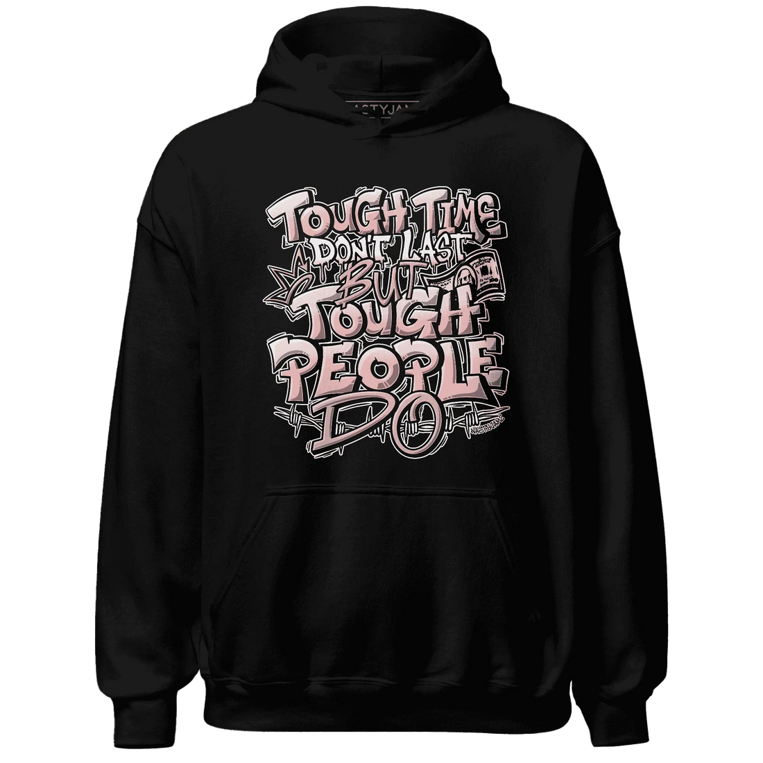 Low-Legend-Pink-11s-Hoodie-Match-Tough-People-Never-Fall