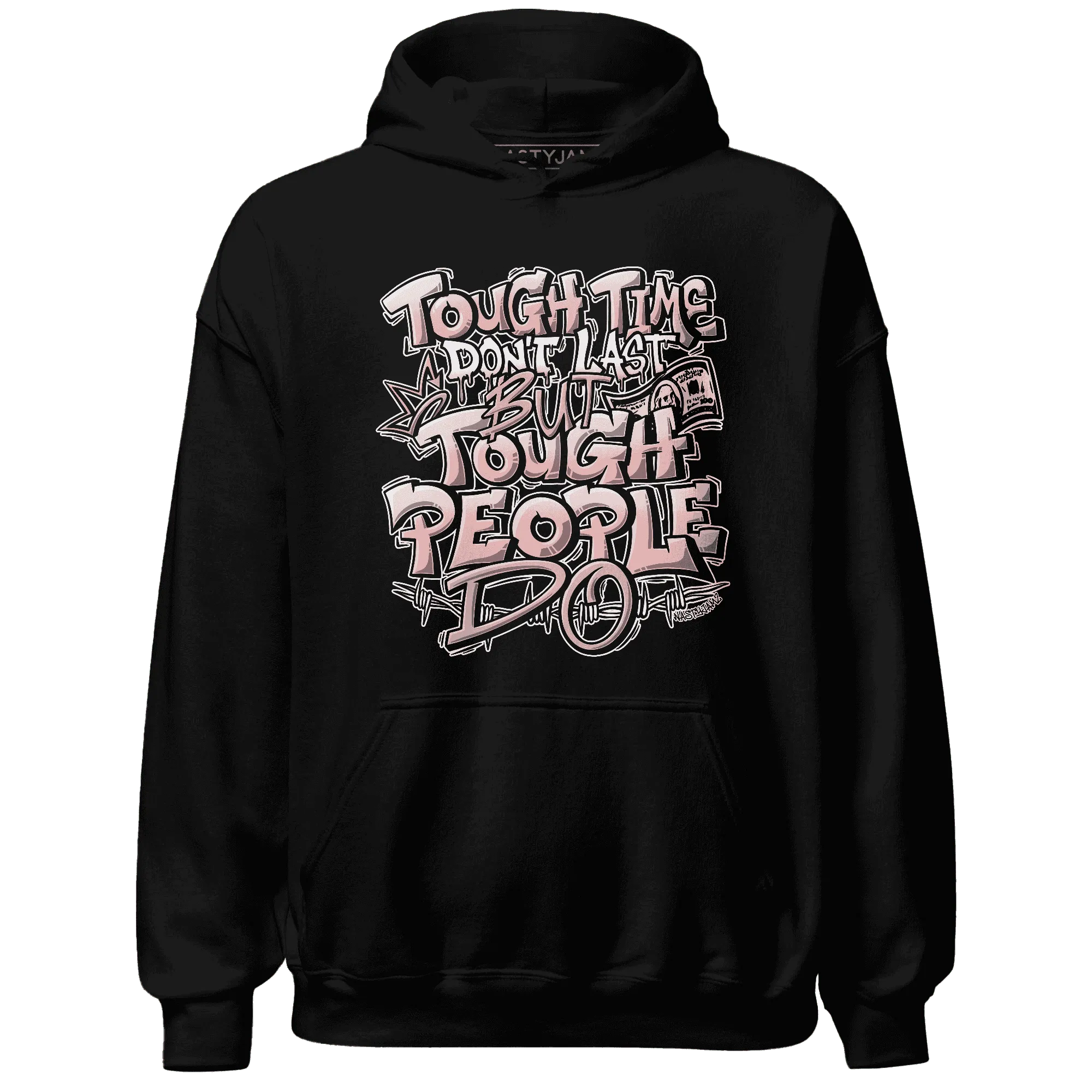 Low-Legend-Pink-11s-Hoodie-Match-Tough-People-Never-Fall