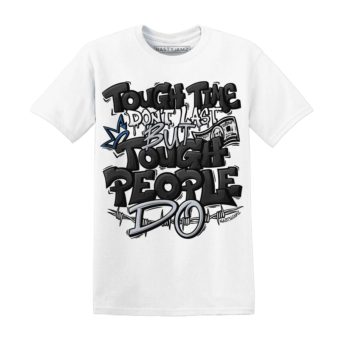 Low-Space-Jamz-11s-T-Shirt-Match-Tough-People-Never-Fall