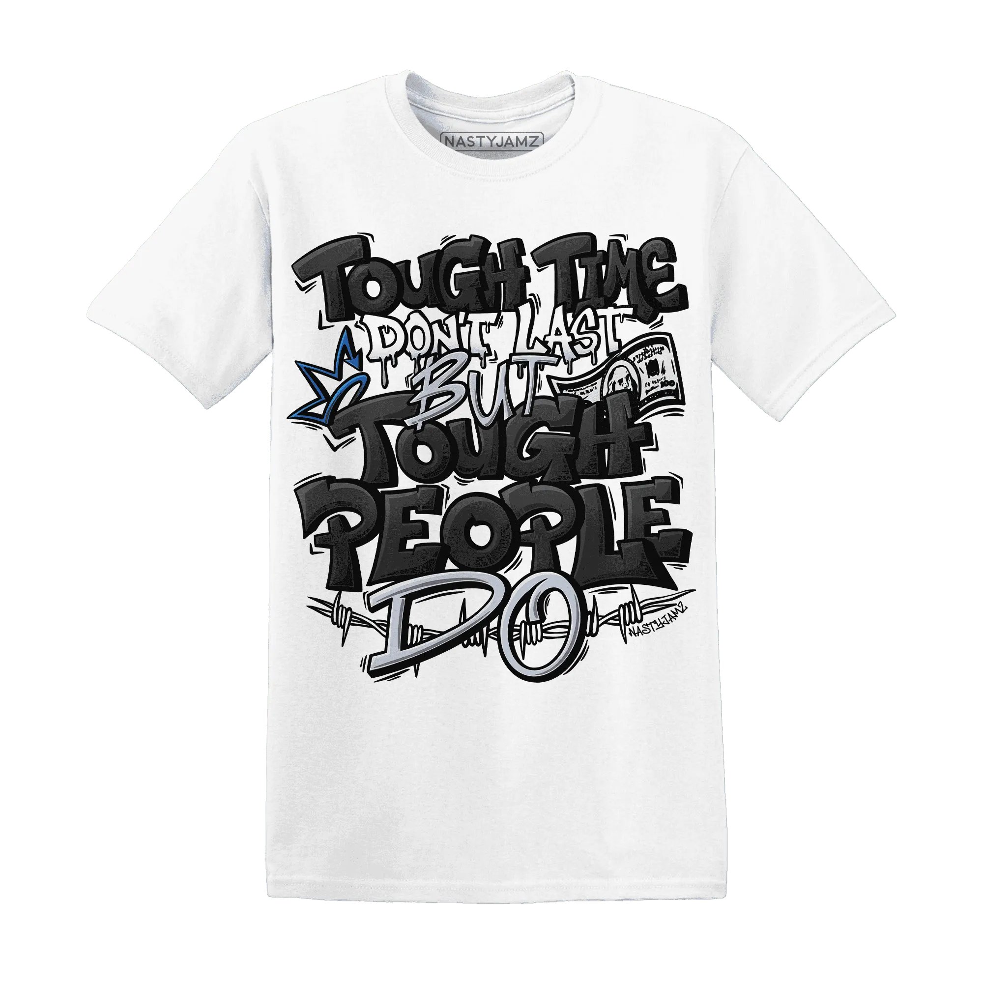 Low-Space-Jamz-11s-T-Shirt-Match-Tough-People-Never-Fall