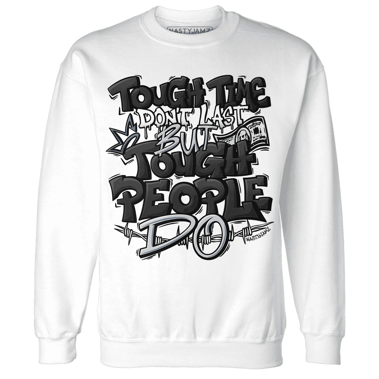 Low-Space-Jamz-11s-Sweatshirt-Match-Tough-People-Never-Fall