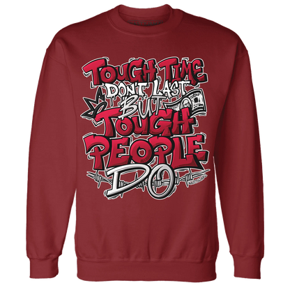Retro-Red-Taxi-12s-Sweatshirt-Match-Tough-People-Never-Fall