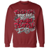 Retro-Red-Taxi-12s-Sweatshirt-Match-Tough-People-Never-Fall