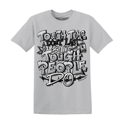 NastyJamz-Wolf-Grey-12s-T-Shirt-Match-Tough-People-Never-Fall