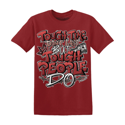 Dune-Red-13s-T-Shirt-Match-Tough-People-Never-Fall