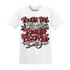 Black-Toe-Reimagined-Red-White-1s-NastyJamz-T-Shirt-Match-Tough-People-Never-Fall