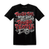 Black-Toe-Reimagined-Red-White-1s-NastyJamz-T-Shirt-Match-Tough-People-Never-Fall