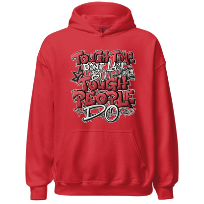 Black-Toe-Reimagined-Red-White-1s-NastyJamz-Hoodie-Match-Tough-People-Never-Fall