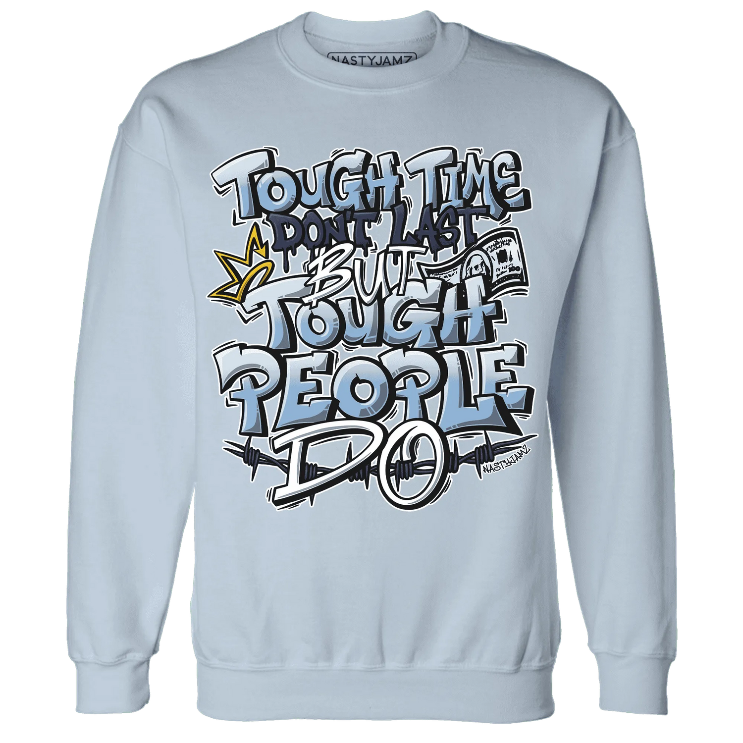 First-In-Flight-1s-Sweatshirt-Match-Tough-People-Never-Fall