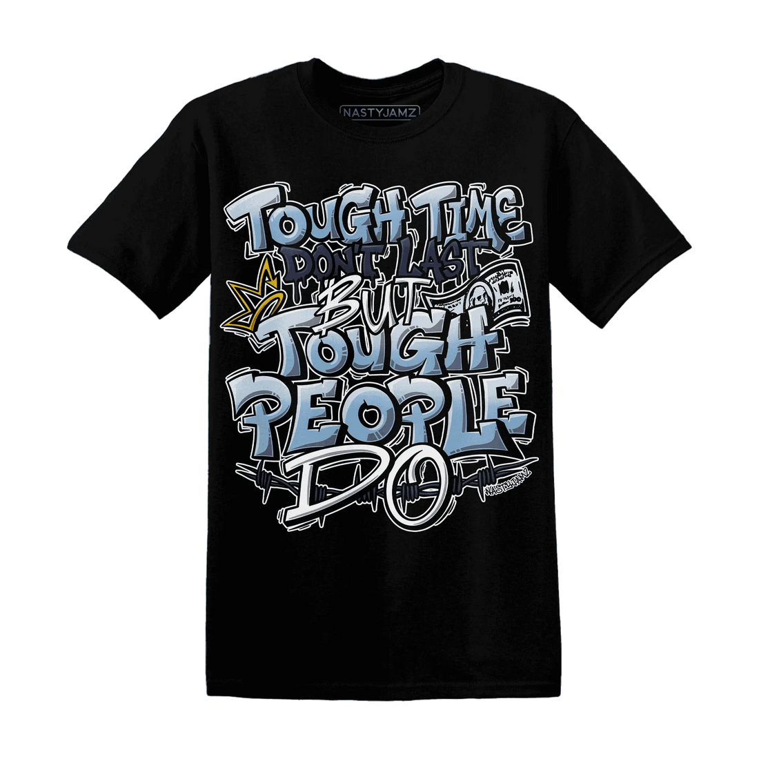 First-In-Flight-1s-T-Shirt-Match-Tough-People-Never-Fall