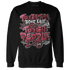 High-87-Metallic-Burgundy-1s-Sweatshirt-Match-Tough-People-Never-Fall