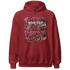 High-87-Metallic-Burgundy-1s-Hoodie-Match-Tough-People-Never-Fall