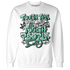 High-OG-Green-Glow-1s-Sweatshirt-Match-Tough-People-Never-Fall