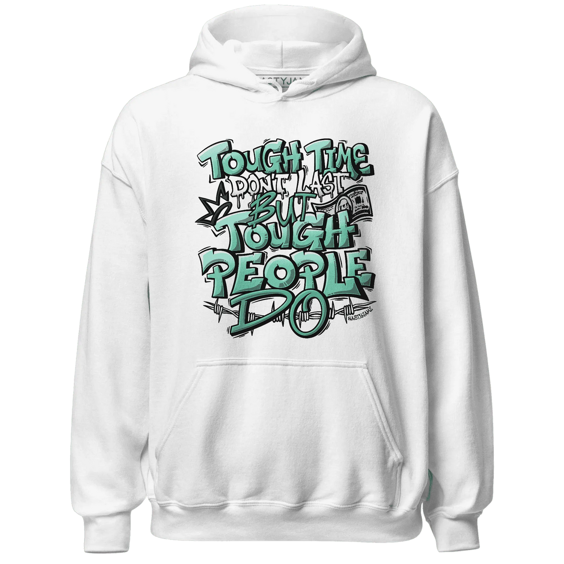High-OG-Green-Glow-1s-Hoodie-Match-Tough-People-Never-Fall