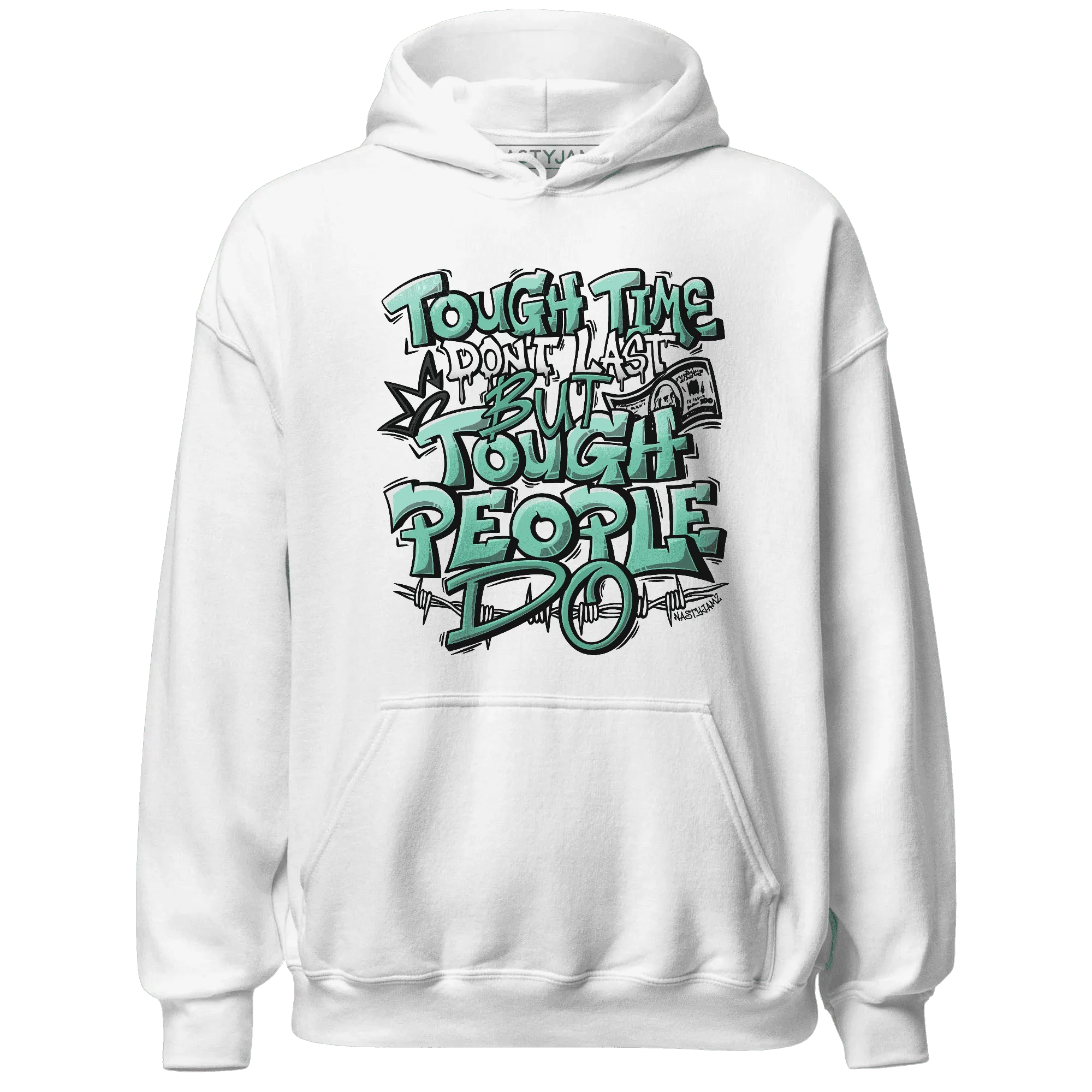 High-OG-Green-Glow-1s-Hoodie-Match-Tough-People-Never-Fall