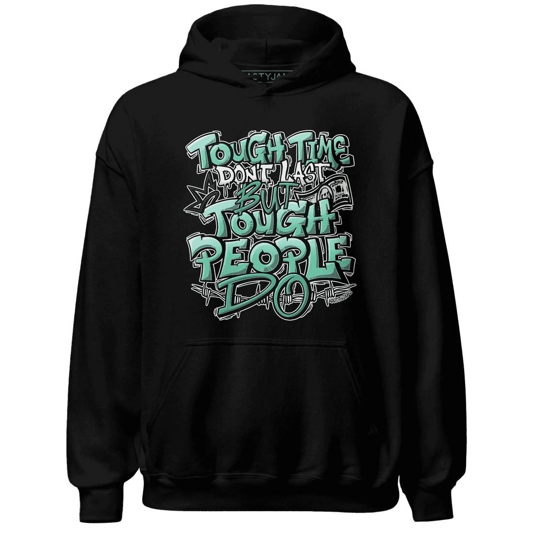 High-OG-Green-Glow-1s-Hoodie-Match-Tough-People-Never-Fall