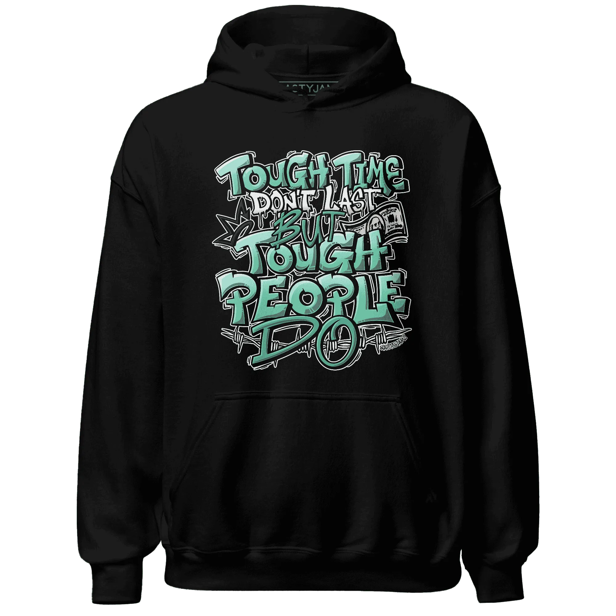 High-OG-Green-Glow-1s-Hoodie-Match-Tough-People-Never-Fall