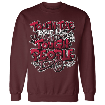 High-White-Team-Red-1s-Sweatshirt-Match-Tough-People-Never-Fall