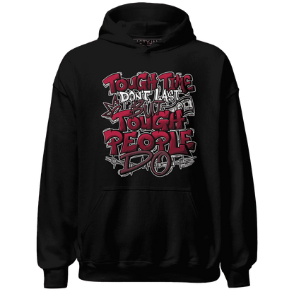 High-White-Team-Red-1s-Hoodie-Match-Tough-People-Never-Fall