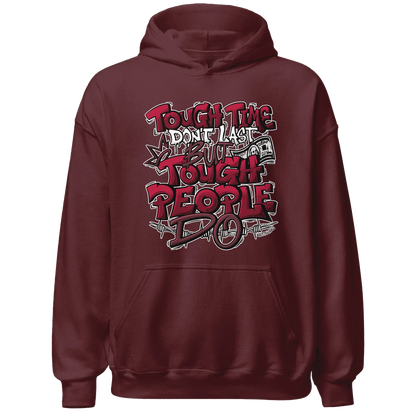 High-White-Team-Red-1s-Hoodie-Match-Tough-People-Never-Fall
