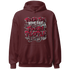 High-White-Team-Red-1s-Hoodie-Match-Tough-People-Never-Fall