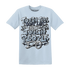 Mid-Diffused-Blue-Grey-1s-T-Shirt-Match-Tough-People-Never-Fall