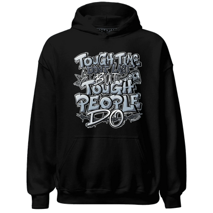 Mid-Diffused-Blue-Grey-1s-Hoodie-Match-Tough-People-Never-Fall