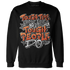 Georgia-Peach-3s-Sweatshirt-Match-Tough-People-Never-Fall
