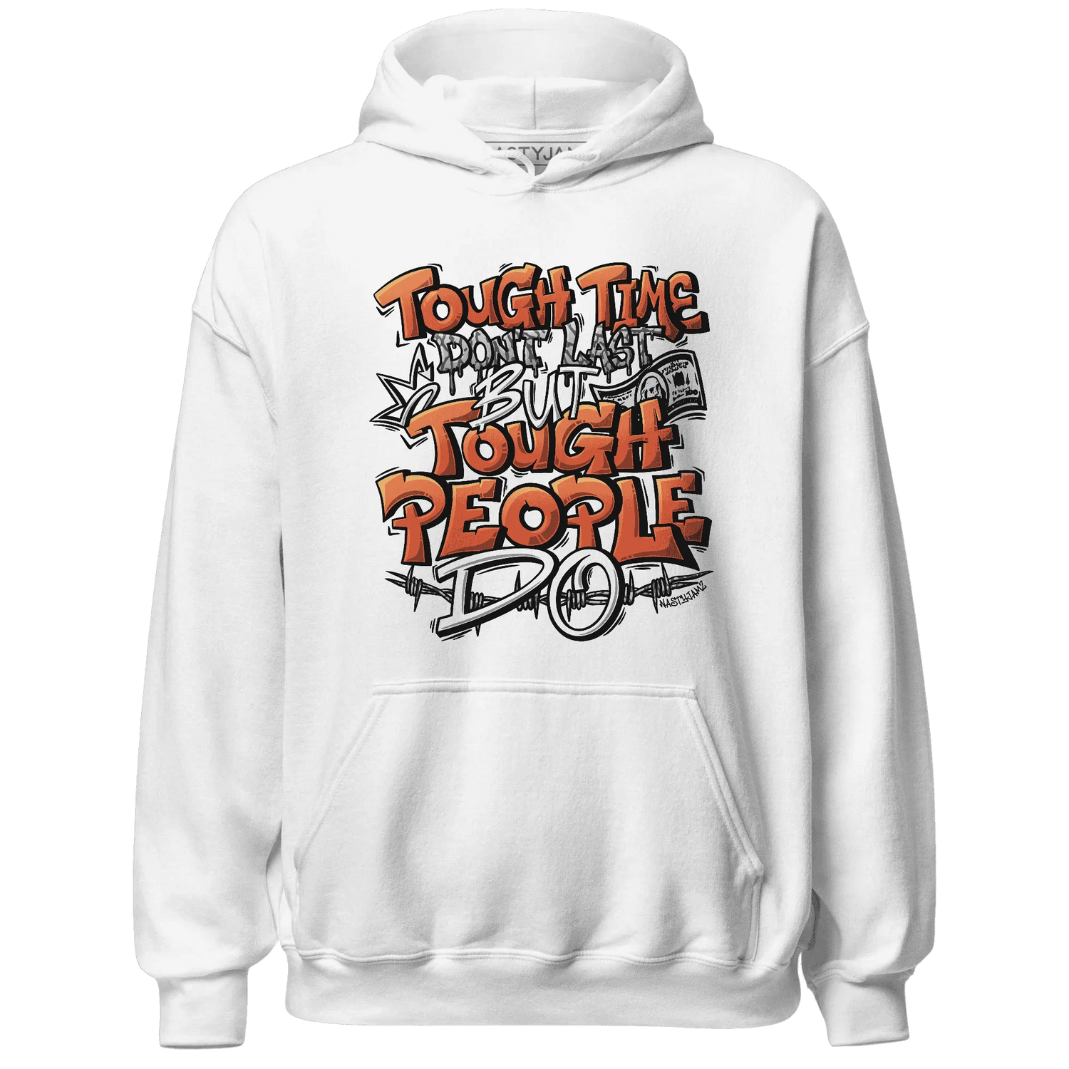 Georgia-Peach-3s-Hoodie-Match-Tough-People-Never-Fall