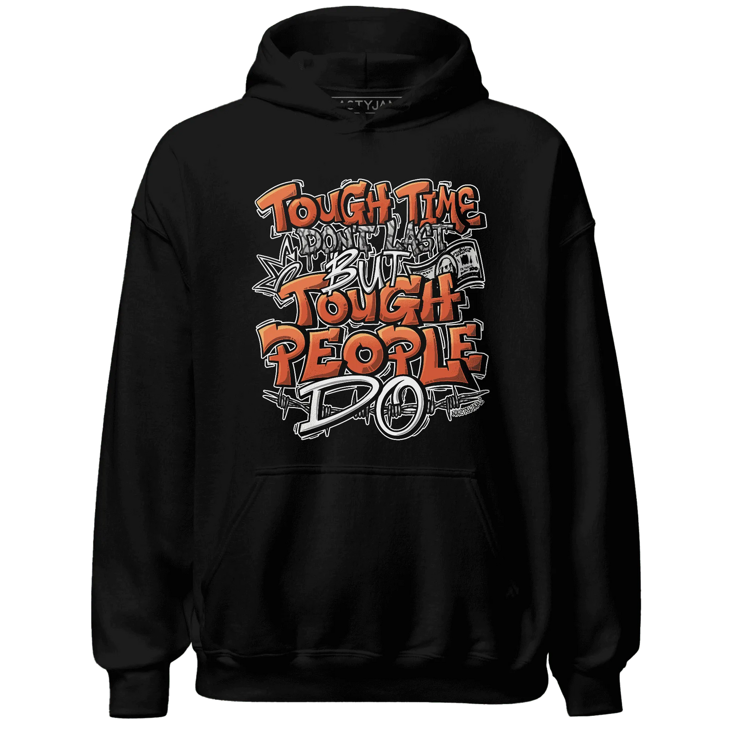Georgia-Peach-3s-Hoodie-Match-Tough-People-Never-Fall
