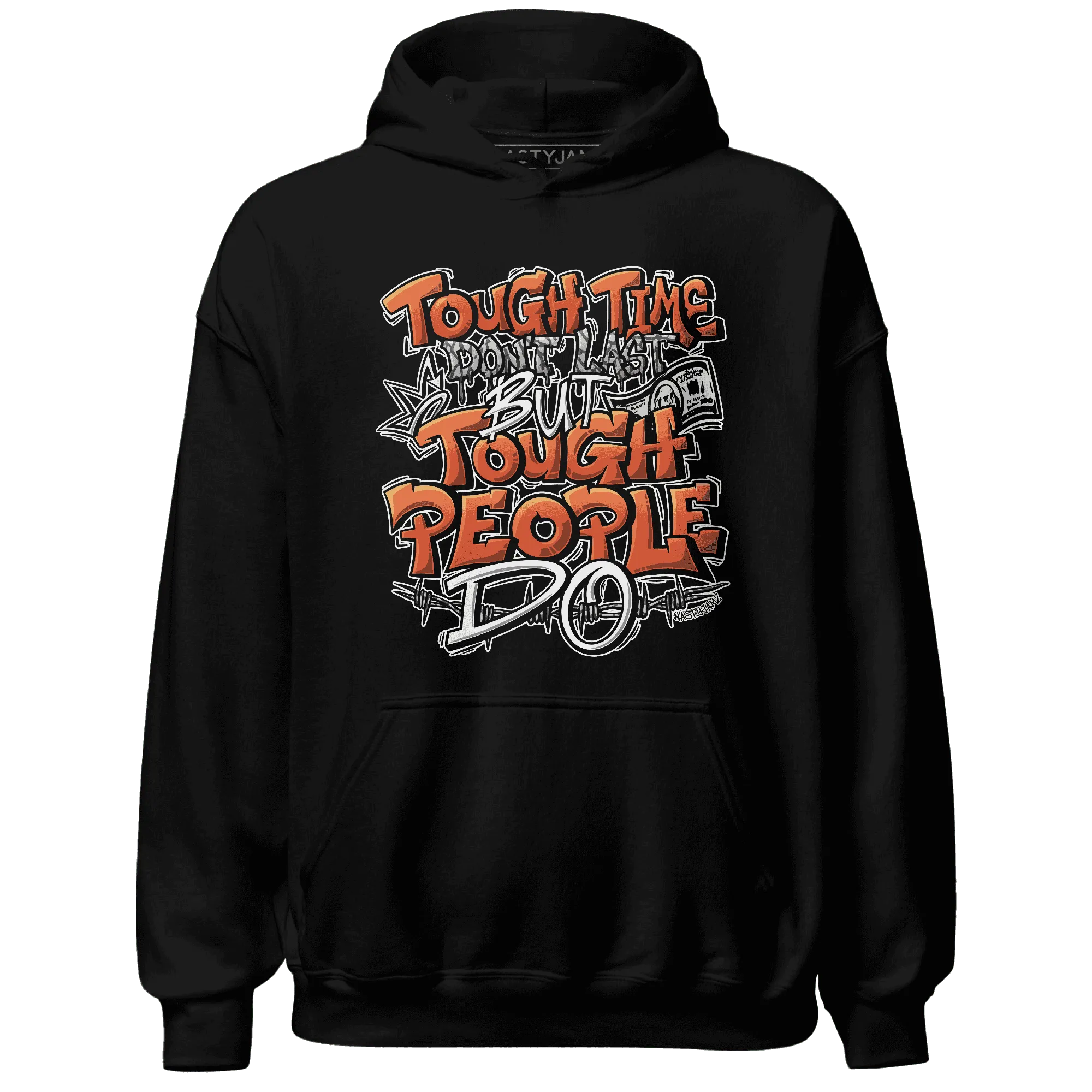 Georgia-Peach-3s-Hoodie-Match-Tough-People-Never-Fall