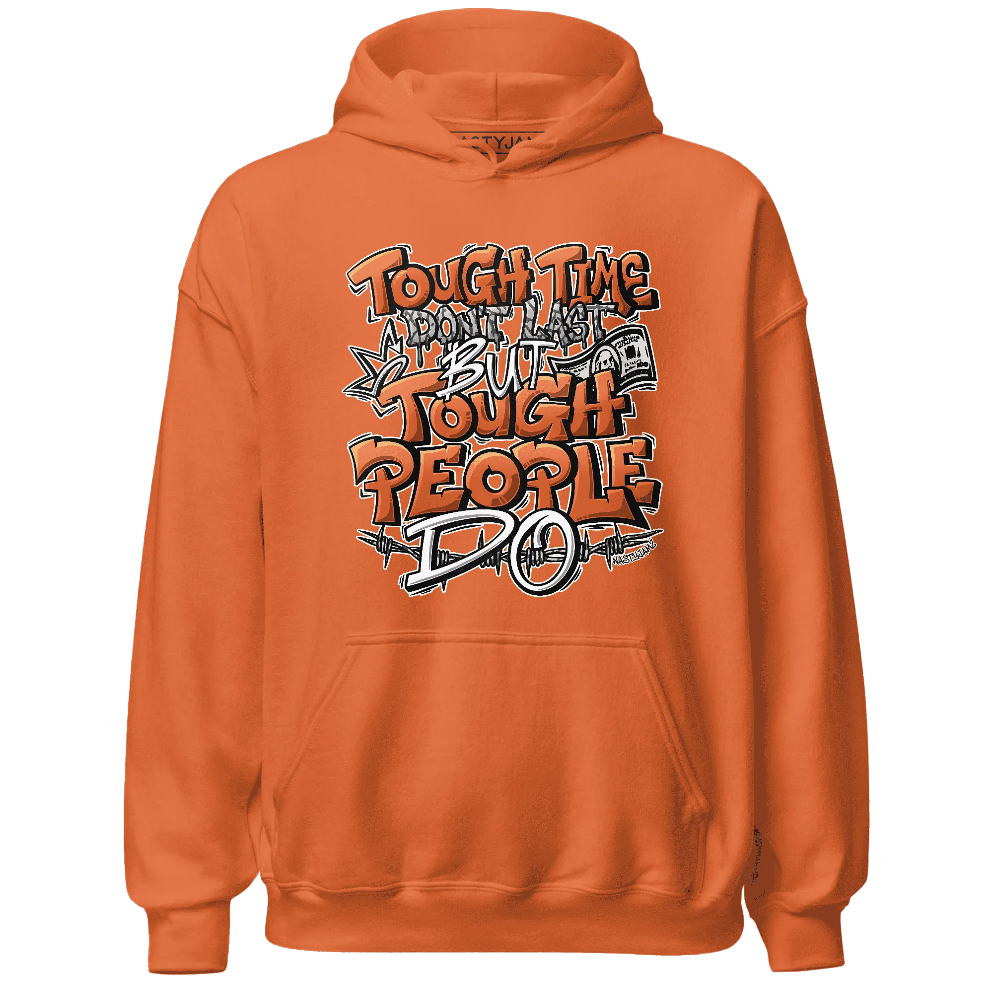 Georgia-Peach-3s-Hoodie-Match-Tough-People-Never-Fall