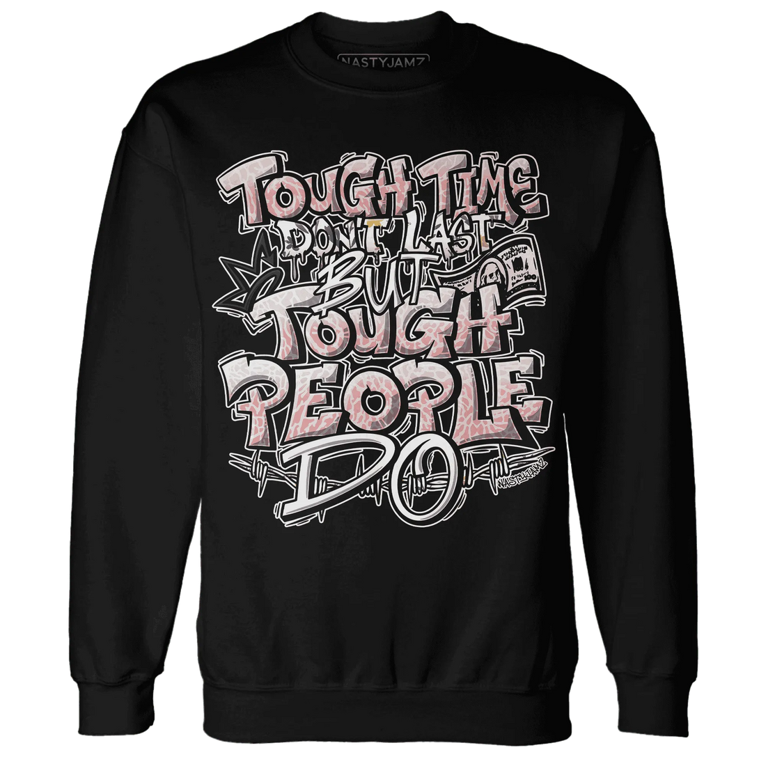 Red-Stardust-3s-Sweatshirt-Match-Tough-People-Never-Fall